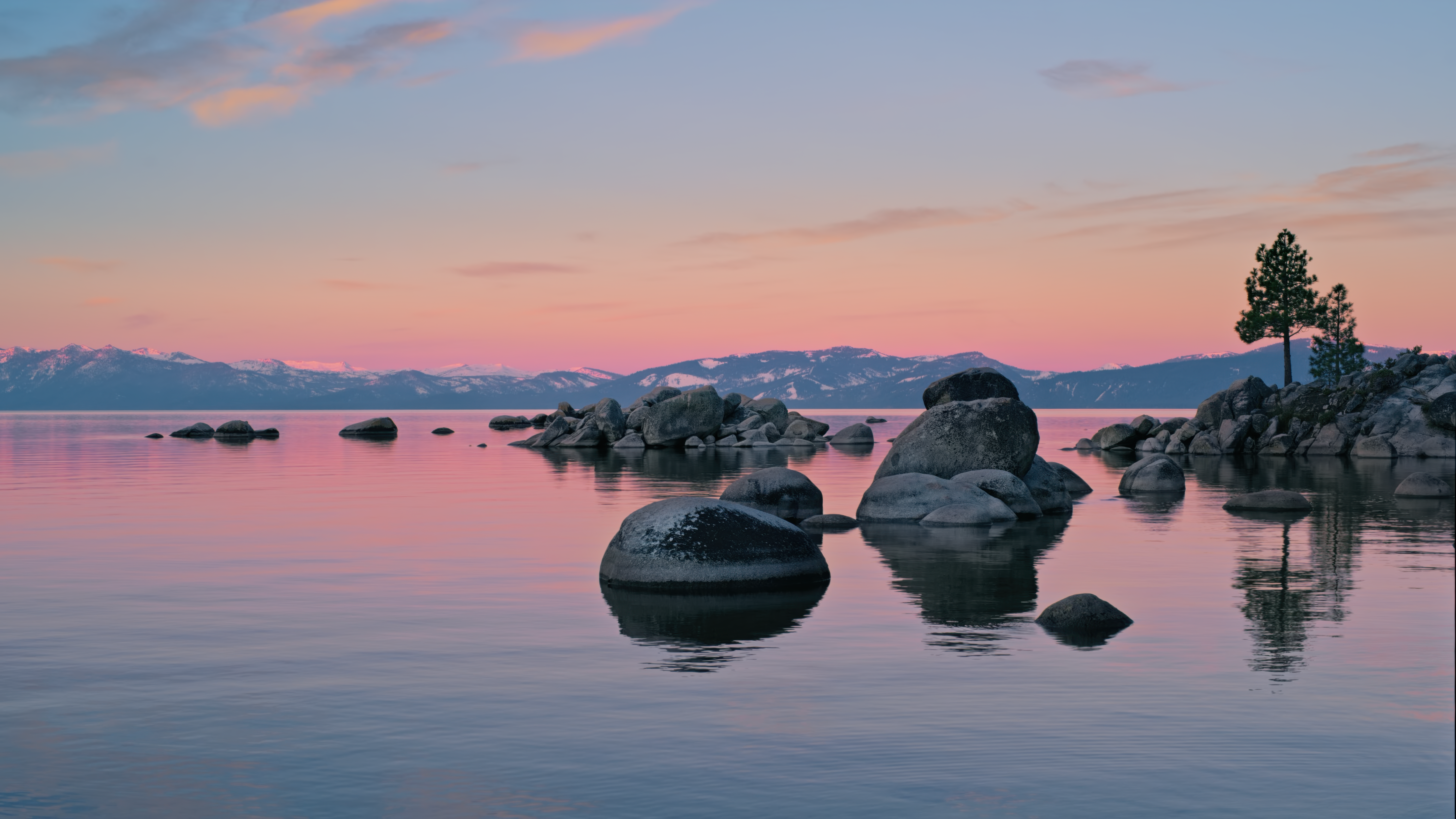 Lake Tahoe at dawn